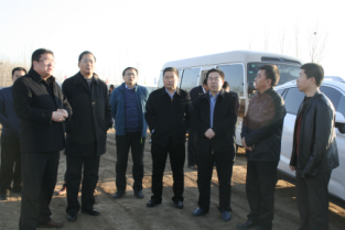 樂陵市市委副書記、市長(zhǎng)王大山到S240改建工程工地視察項(xiàng)目建設(shè)情況